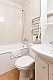 Дом апартаментов Тюмень - Студия с двумя односпальными кроватями (studio twin) - ванная